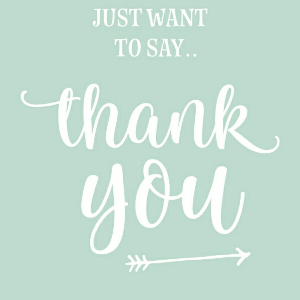 Just would like to Thank Everyone!!!